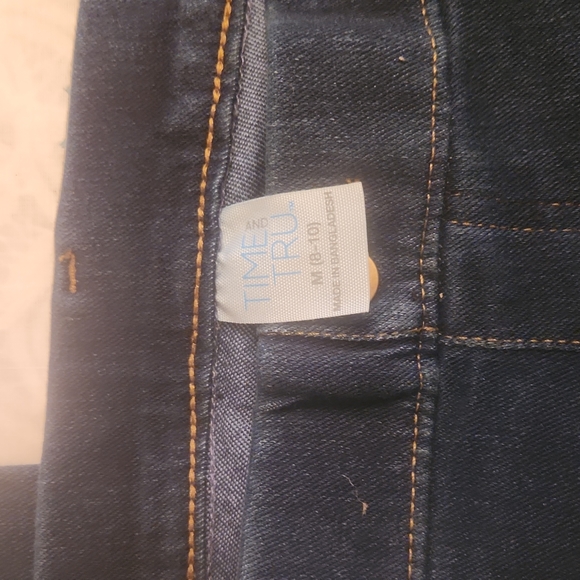 TIME and TRU high rise stretch jeggings fitted - Med sz 8-10 - Picture 3 of 6